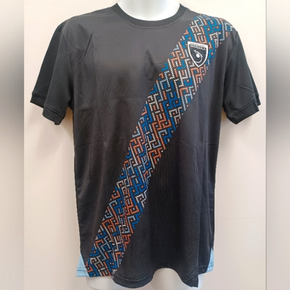 Black Graphic Men's Shirt Guatemala Soccer Jersey Adults